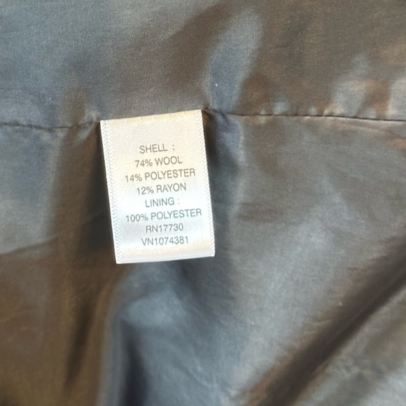 Merona Wool Jacket size XL - Picture 7 of 8